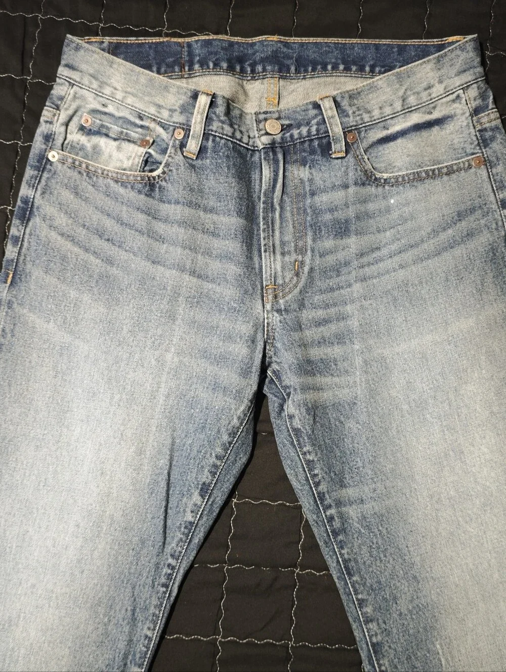 Aeropostale Men's Straight Leg Light Blue Denim Jeans Size W32xL32